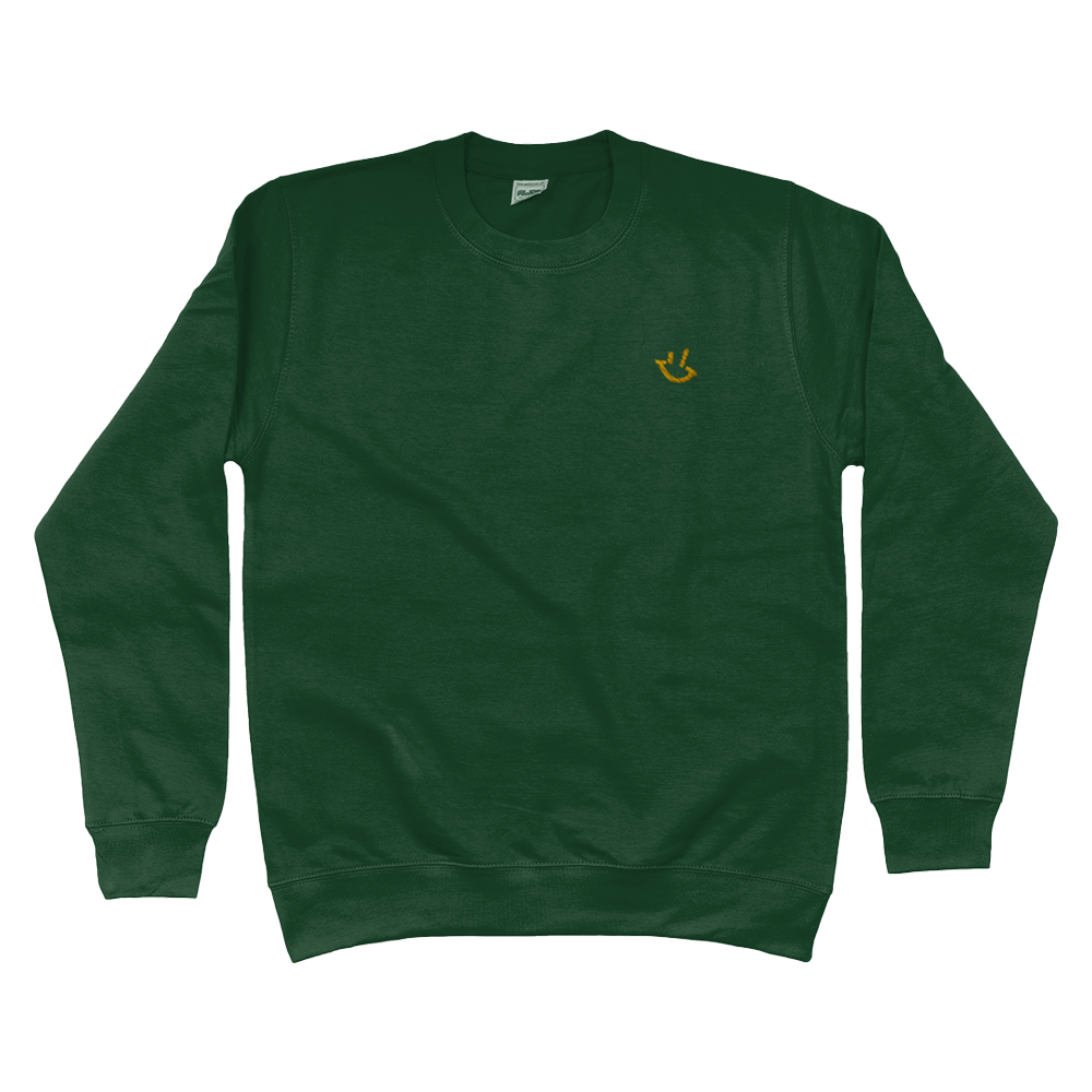 Graeme Park Official Smiley Sweatshirt (Forest Green)