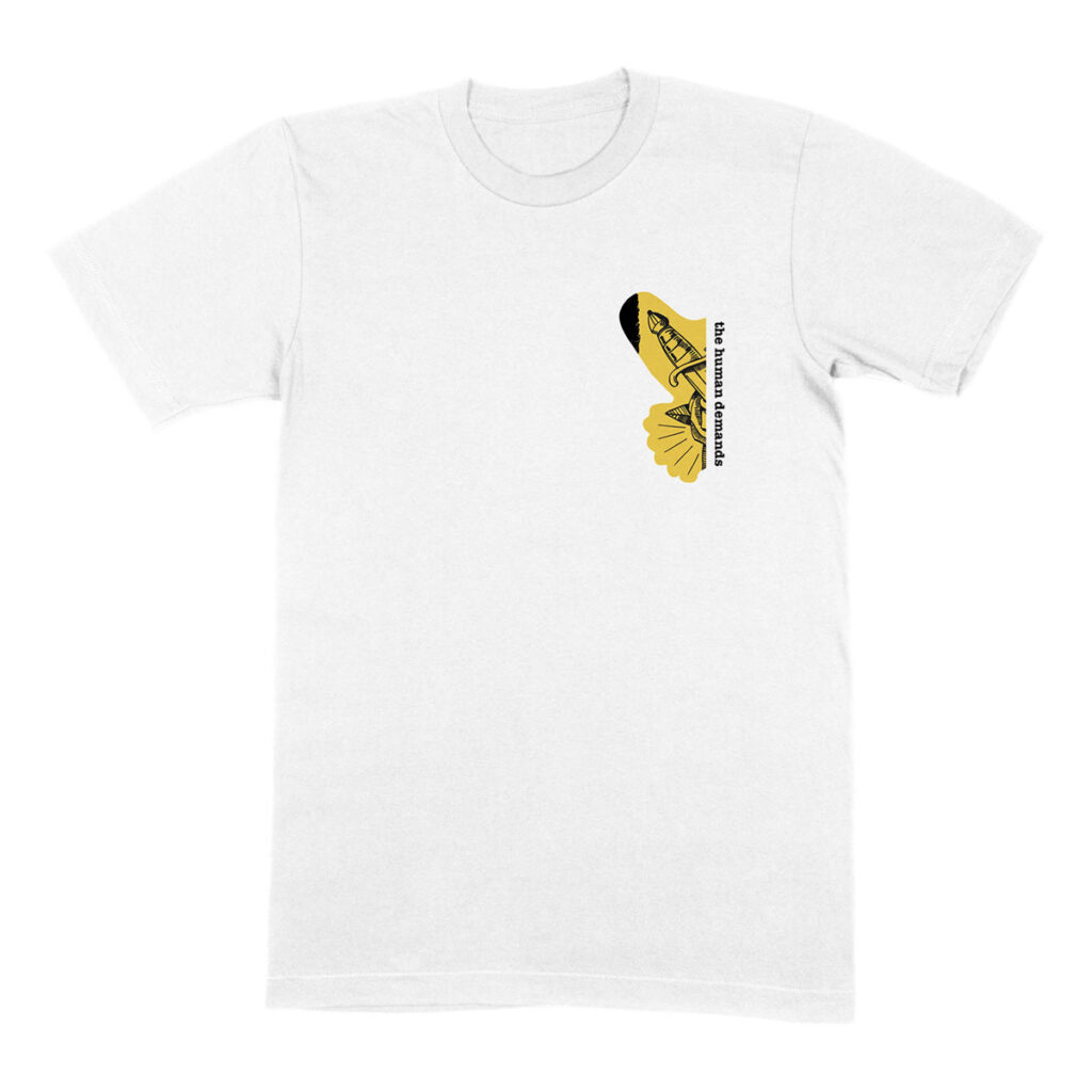 The Human Demands Dagger T-shirt