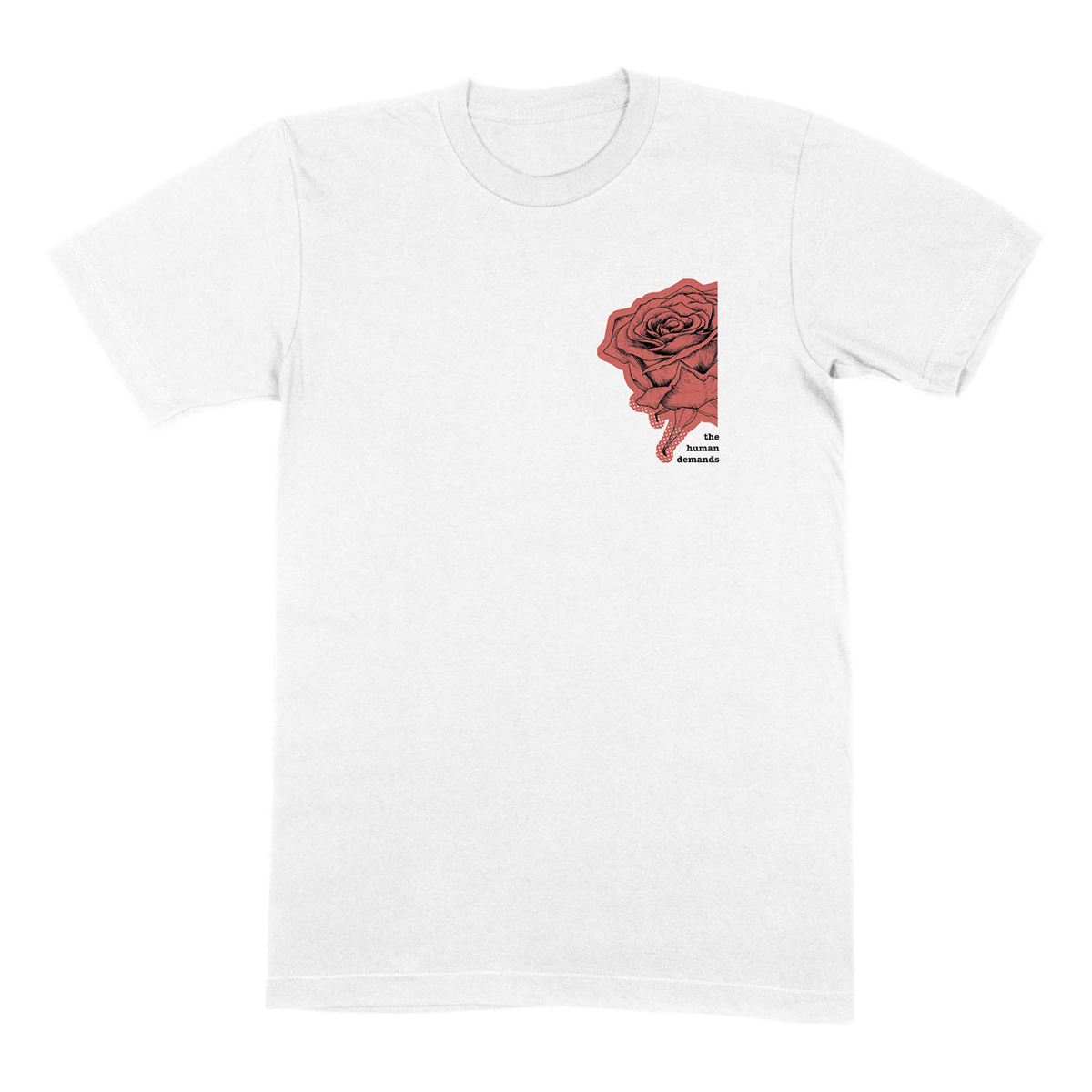 The Human Demands Rose T-Shirt