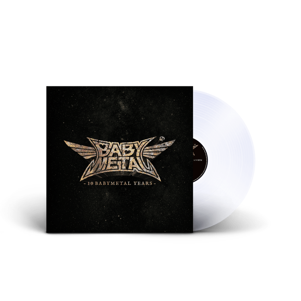 10 BABYMETAL YEARS (Ltd. Crystal Clear LP Gatefold) Heavyweight Vinyl