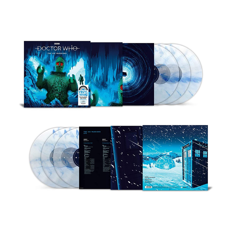 The Ice Warriors Coloured Boxset