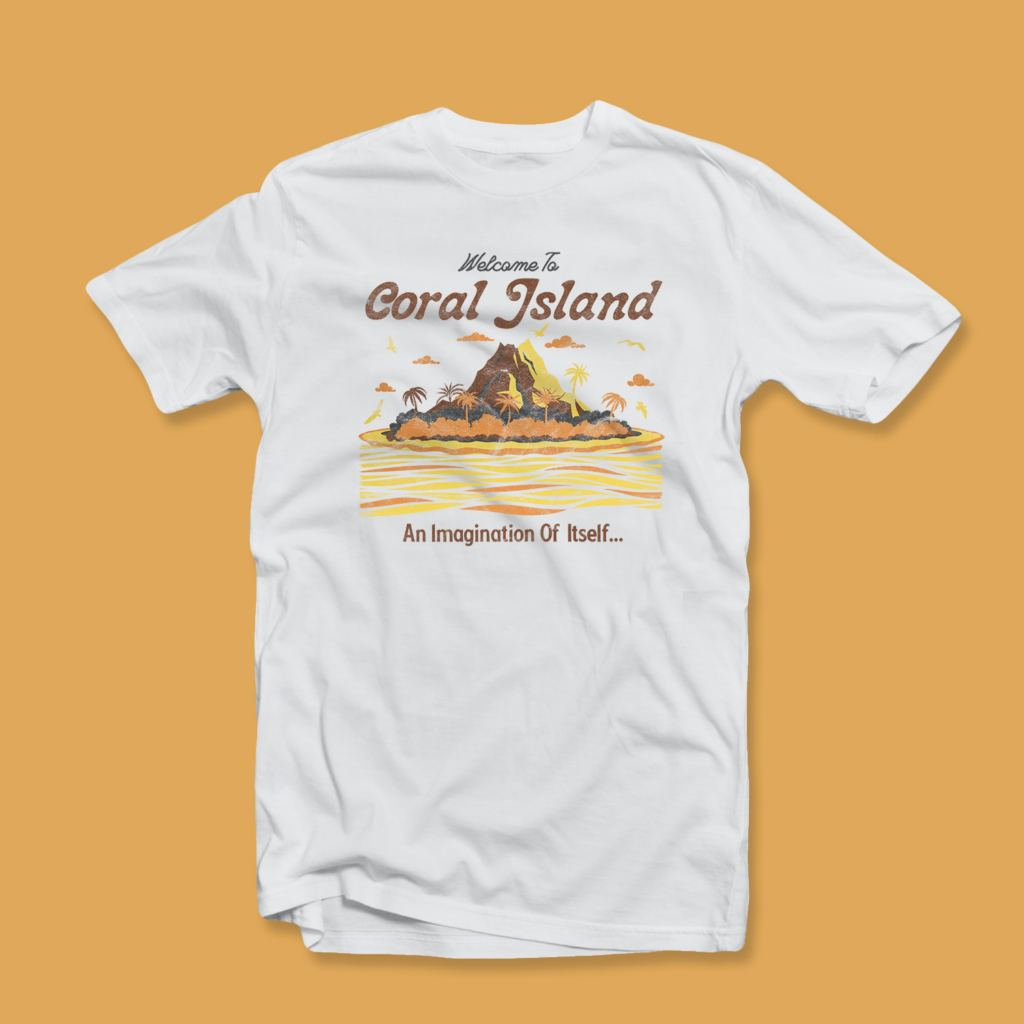 Coral Island T-Shirt (White)
