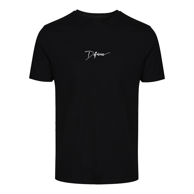 Differences Black T-Shirt