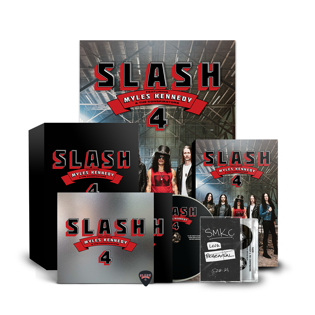 4 Deluxe CD Boxset