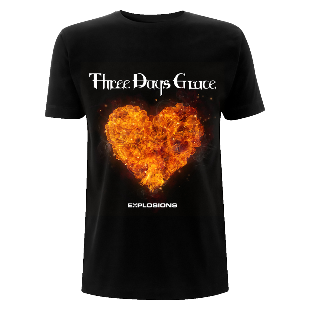 EXPLOSIONS Black T-Shirt