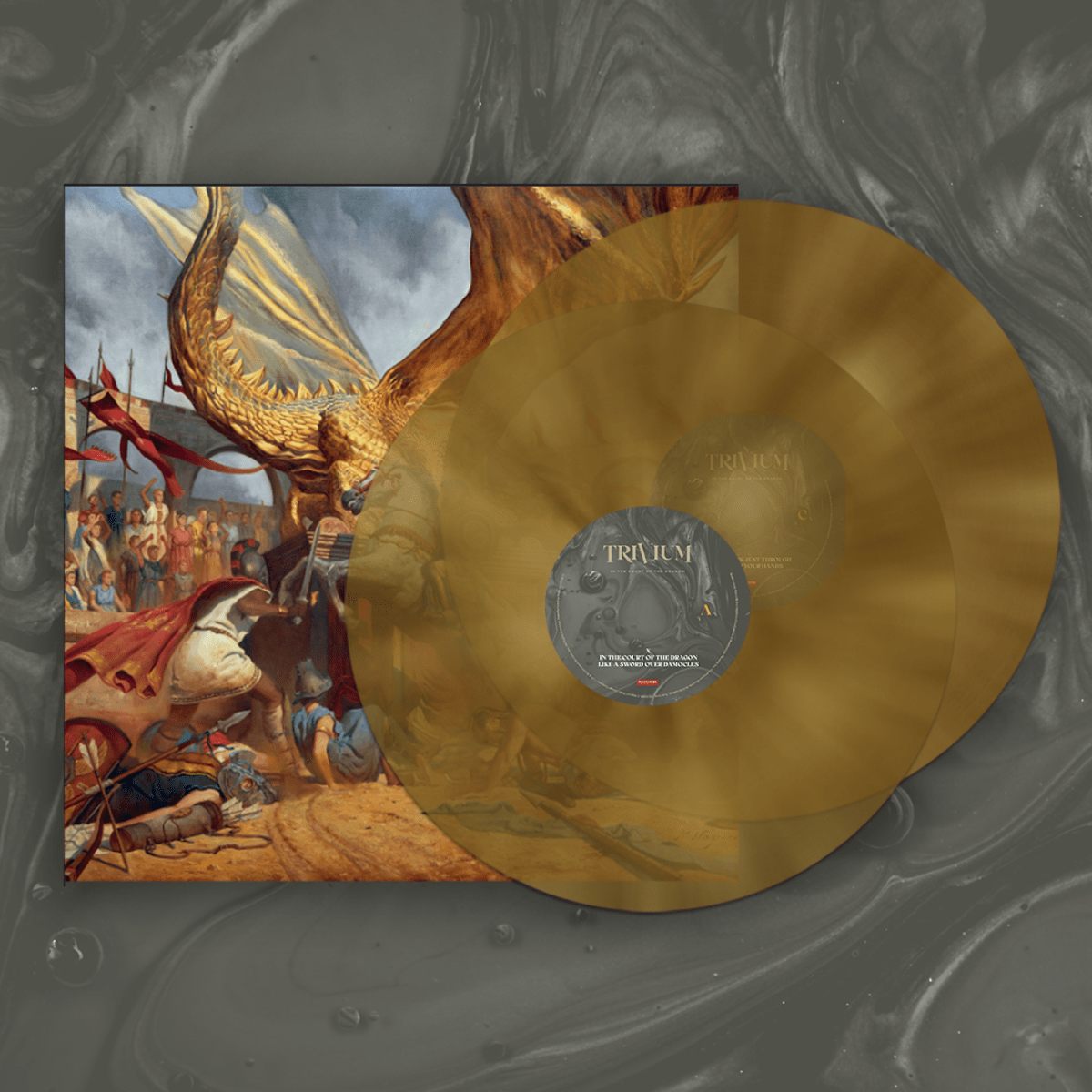 In The Court Of The Dragon Translucent Yellow Double Vinyl