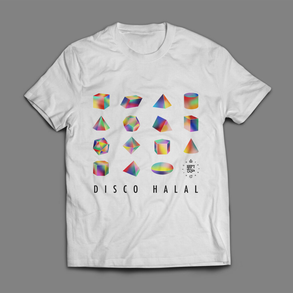 Space Geometry T-Shirt (White)