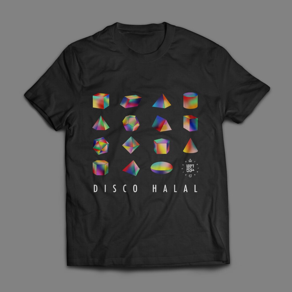 Space Geometry T-Shirt (Black)