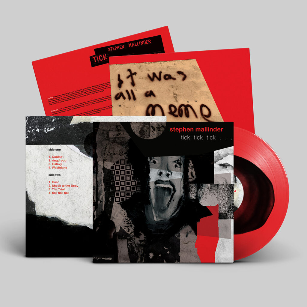 Tick Tick Tick Black in Red (Signed) Vinyl