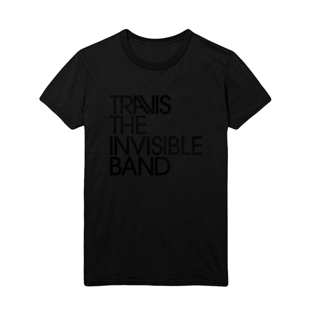 The Invisible Band T-Shirt (Black Mono)