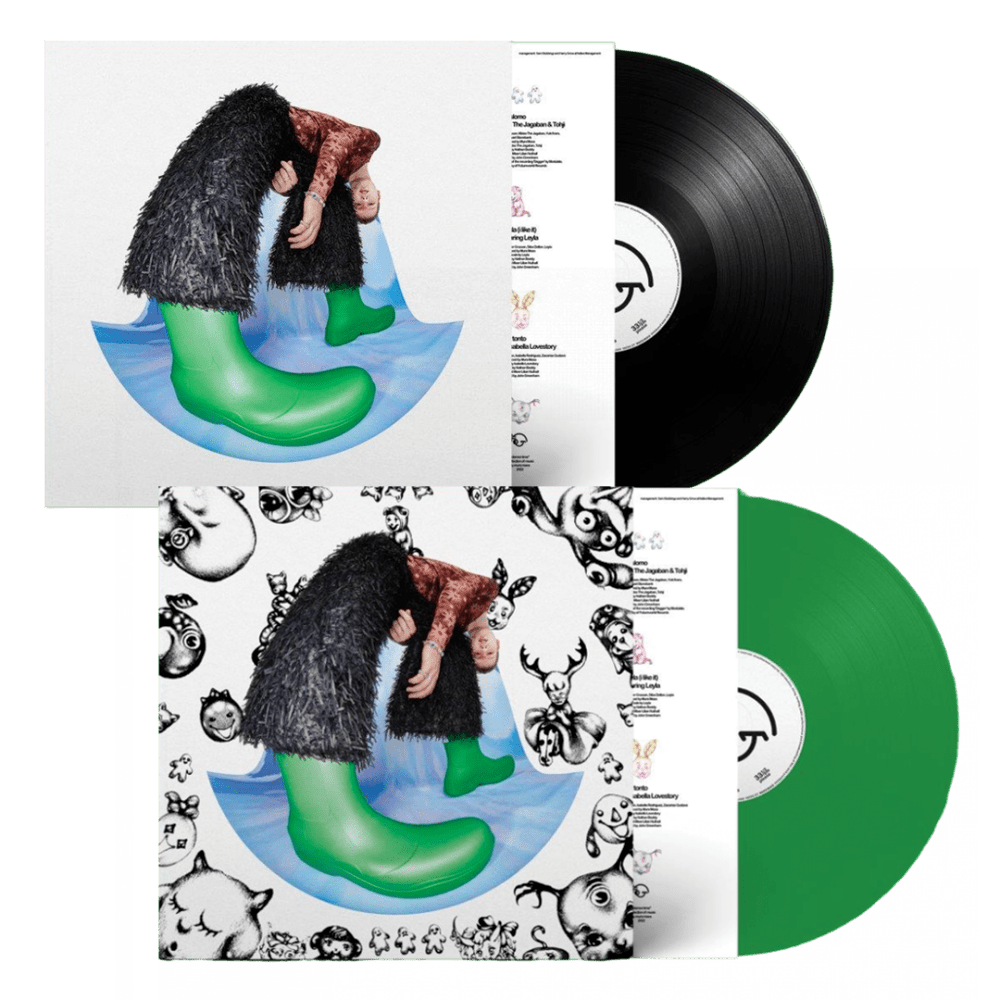 demon Time Neon Green + Black Vinyl
