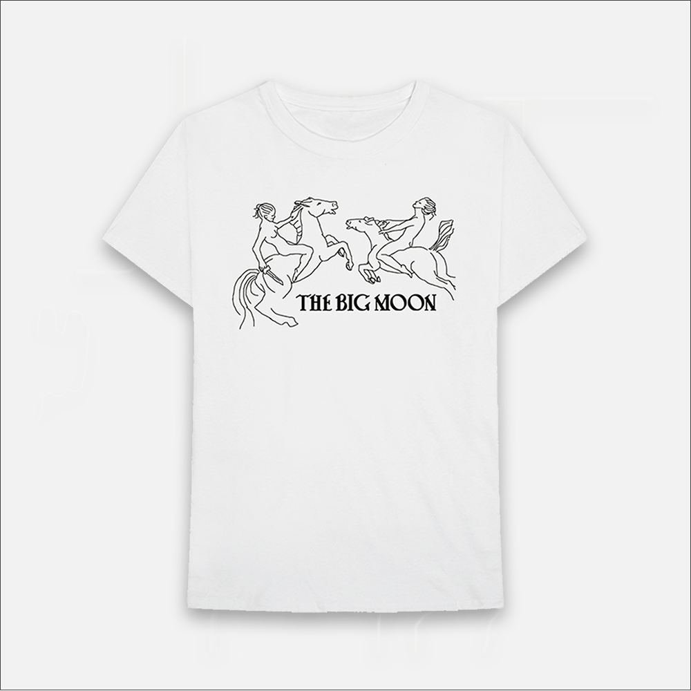 Strong Nudes Big Moon T-Shirt White