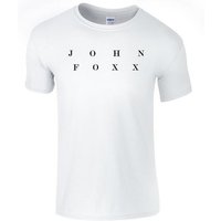 John Foxx Logo White T-Shirt