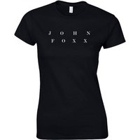 John Foxx Womens Logo Black T-Shirt