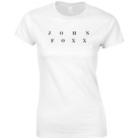 John Foxx Womens Logo White T-Shirt