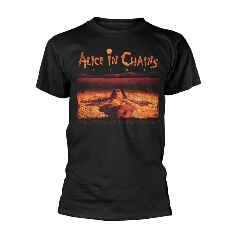 Alice In Chains Dirt Tracklist T-shirt black