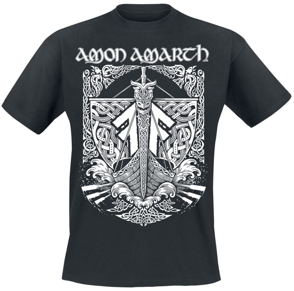 Amon Amarth Put your back into the oar T-shirt black
