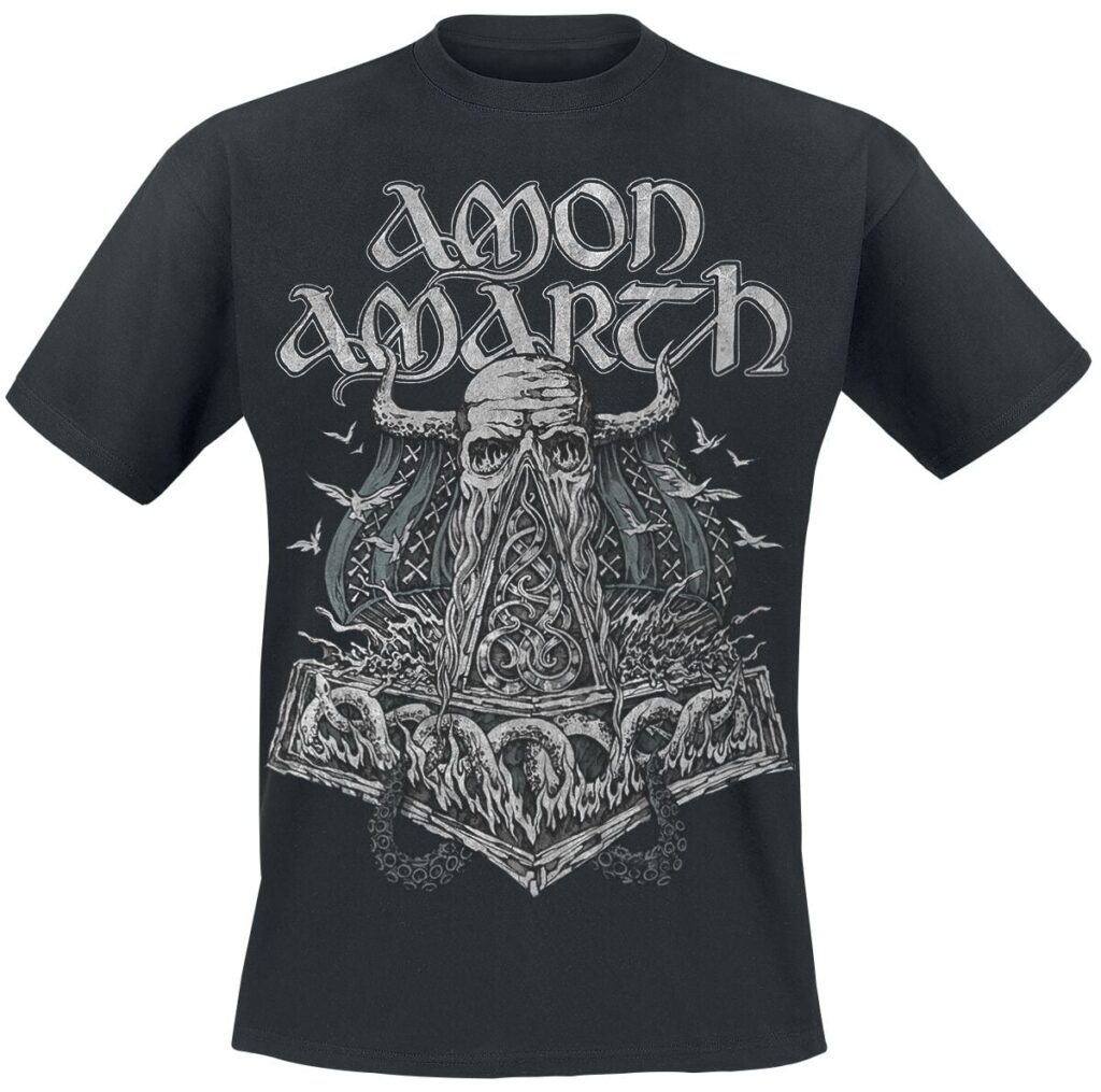 Amon Amarth Skullship T-shirt black