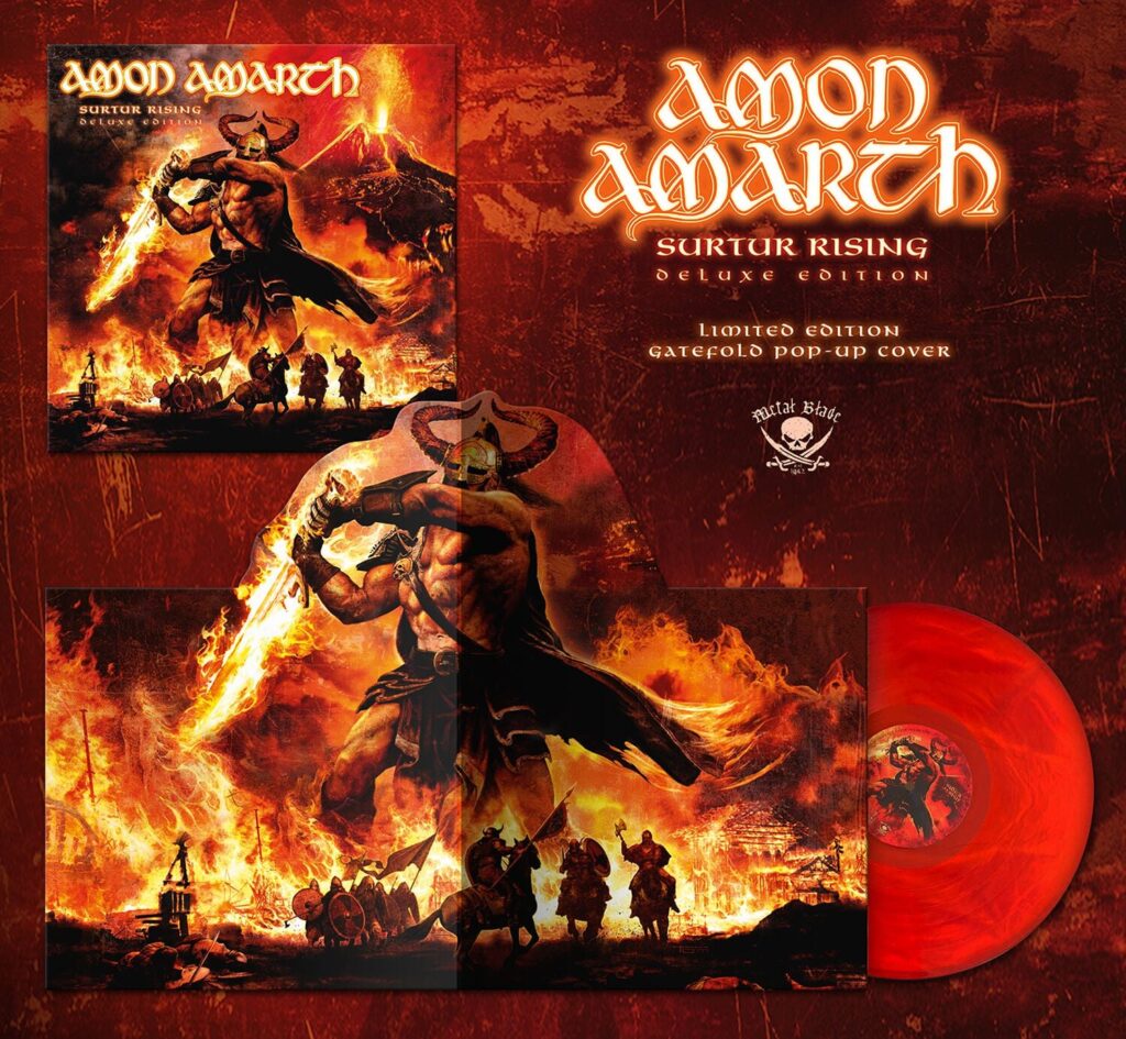 Amon Amarth Surtur rising LP coloured