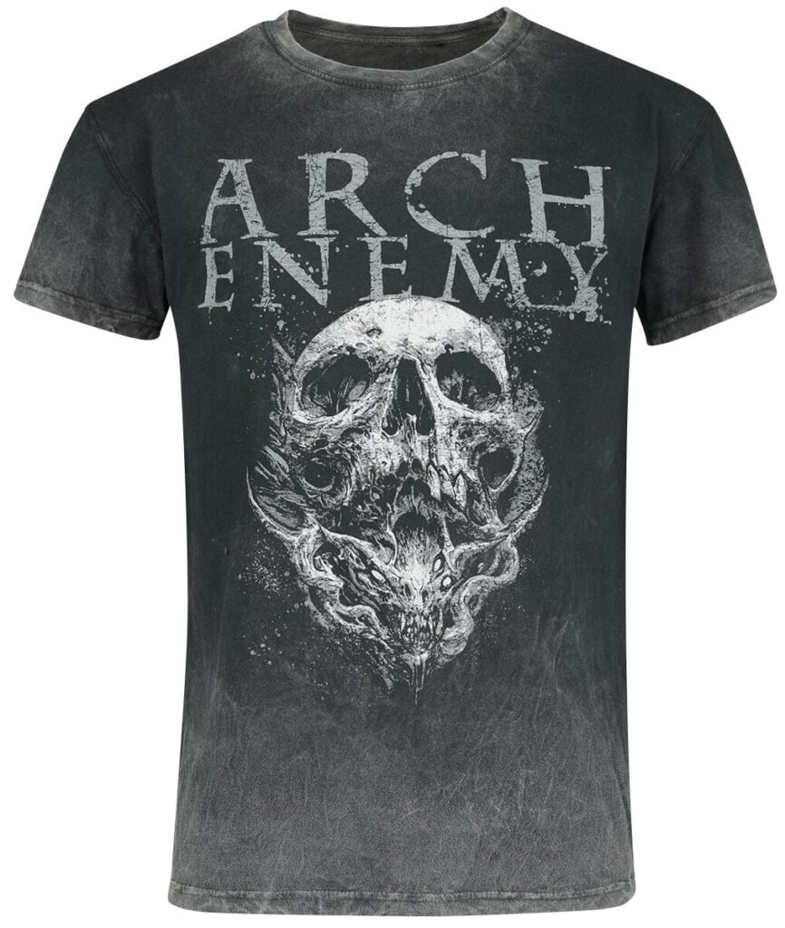 Arch Enemy Set The Flames T-shirt grey
