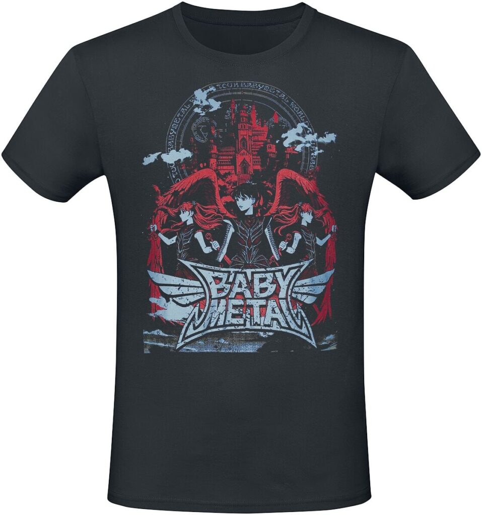 Babymetal World Tour T-shirt black