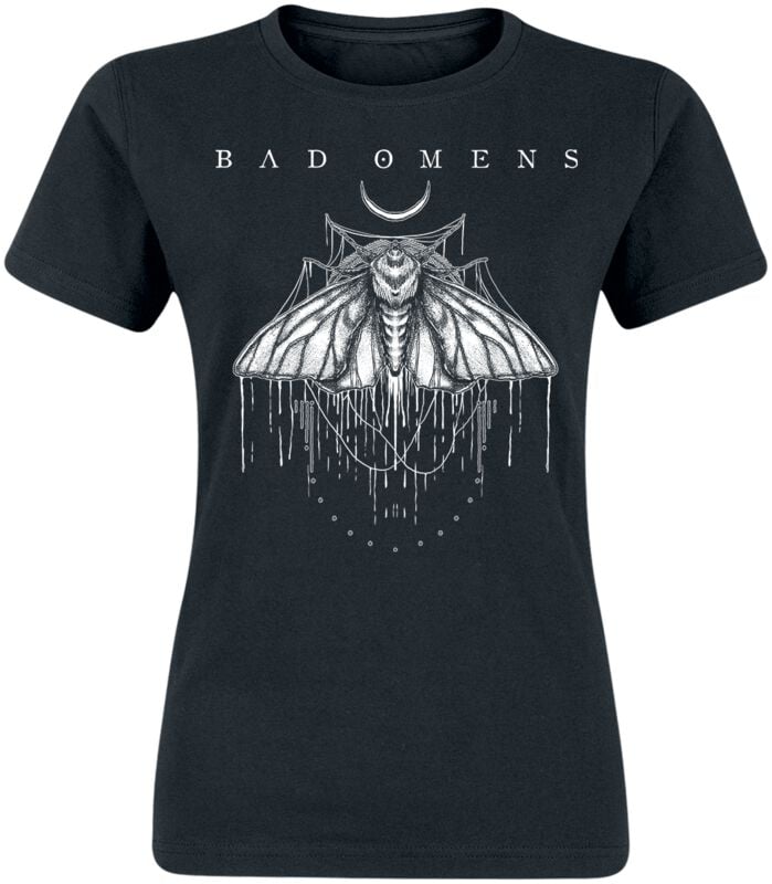 Bad Omens Moth T-shirt black