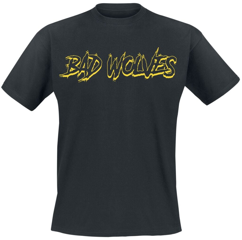 Bad Wolves Melting Apple T-shirt black
