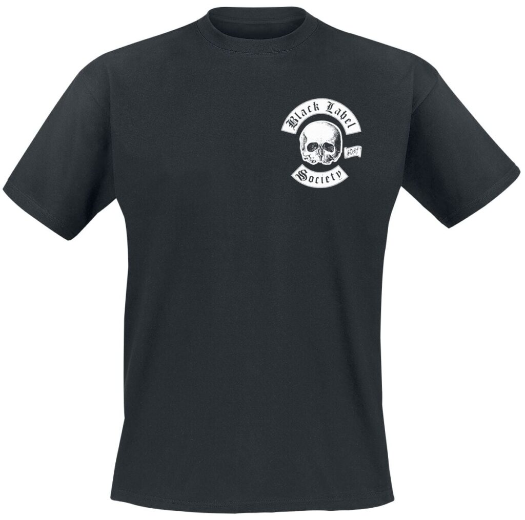 Black Label Society Skull Logo Pocket T-shirt black