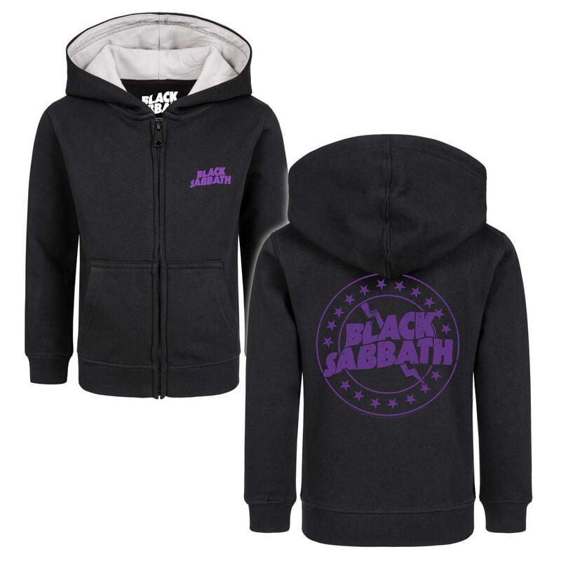 Black Sabbath Metal Kids - Emblem Kids' Hoodie Jacket black