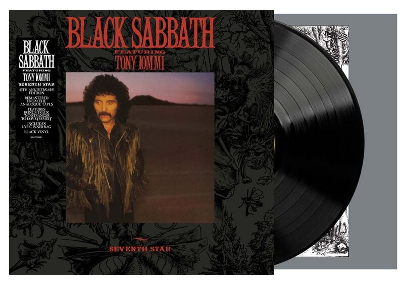 Black Sabbath Seventh Star (2026 Remaster) LP multicolor