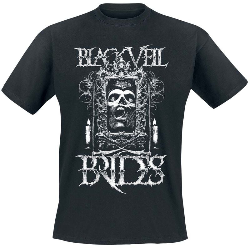 Black Veil Brides Close Up T-shirt black