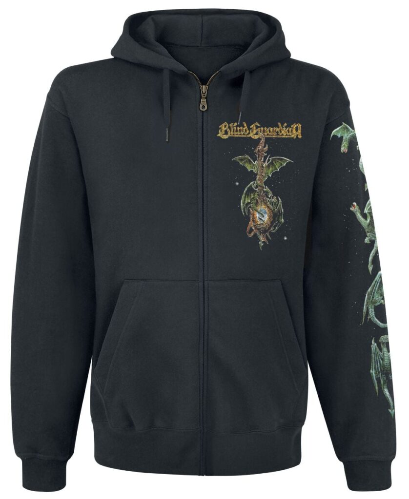 Blind Guardian Imagination From The Other Side - Guitar Hoodie Jacket black