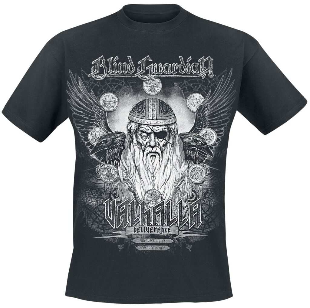 Blind Guardian Valhalla - Deliverance T-shirt black