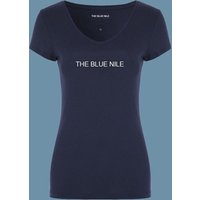 Blue Fitted T-Shirt