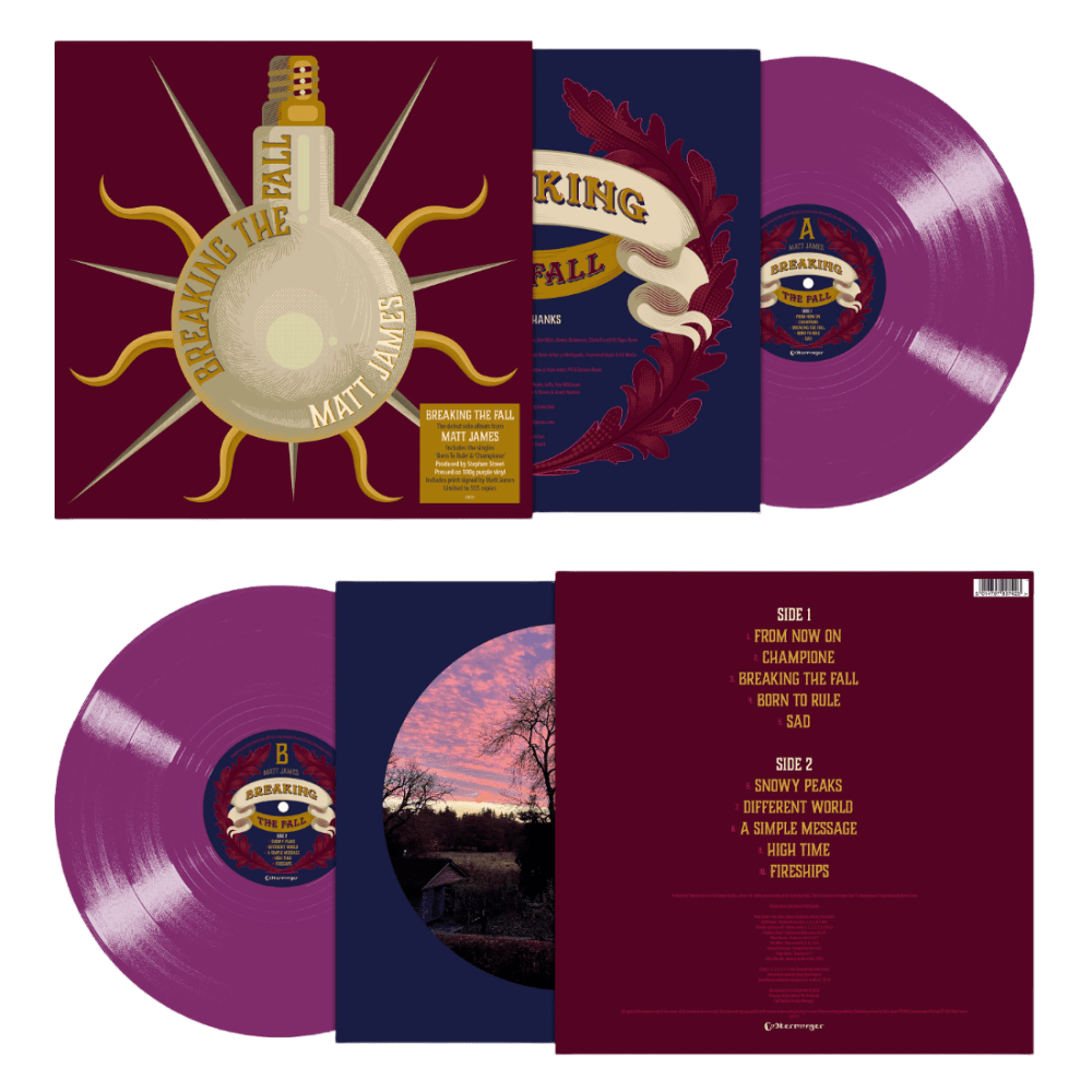 Breaking The Fall Purple Vinyl Heavyweight Vinyl - Image 2