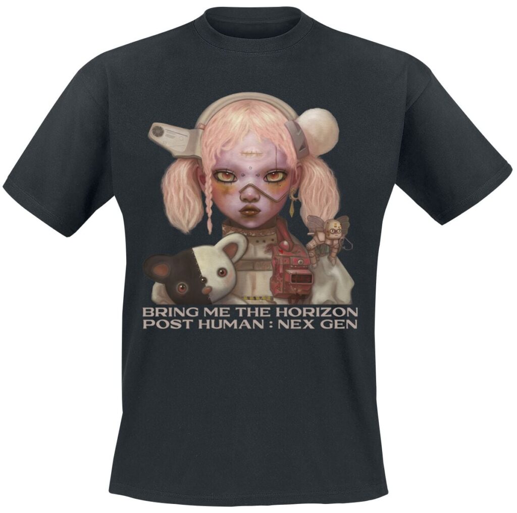 Bring Me The Horizon Next Gen Cover T-shirt black