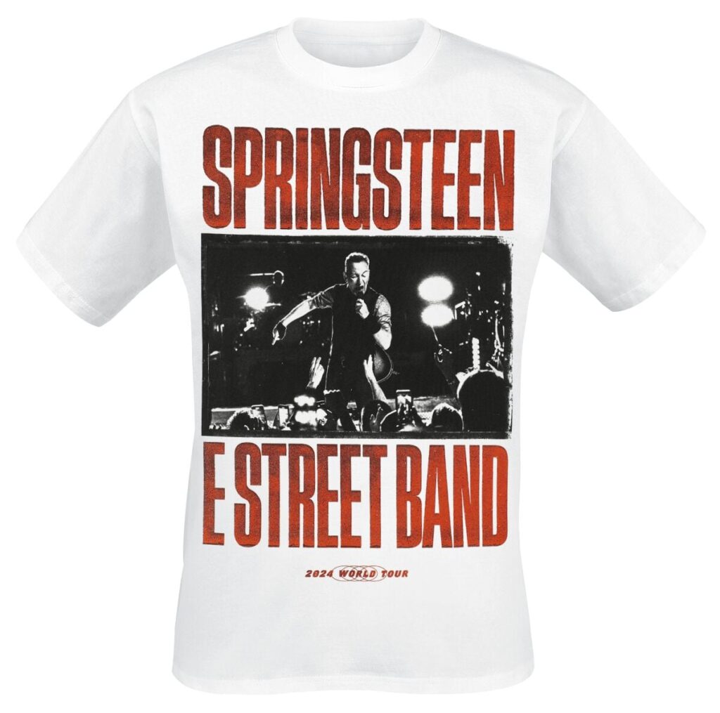Bruce Springsteen E Street Band T-shirt white