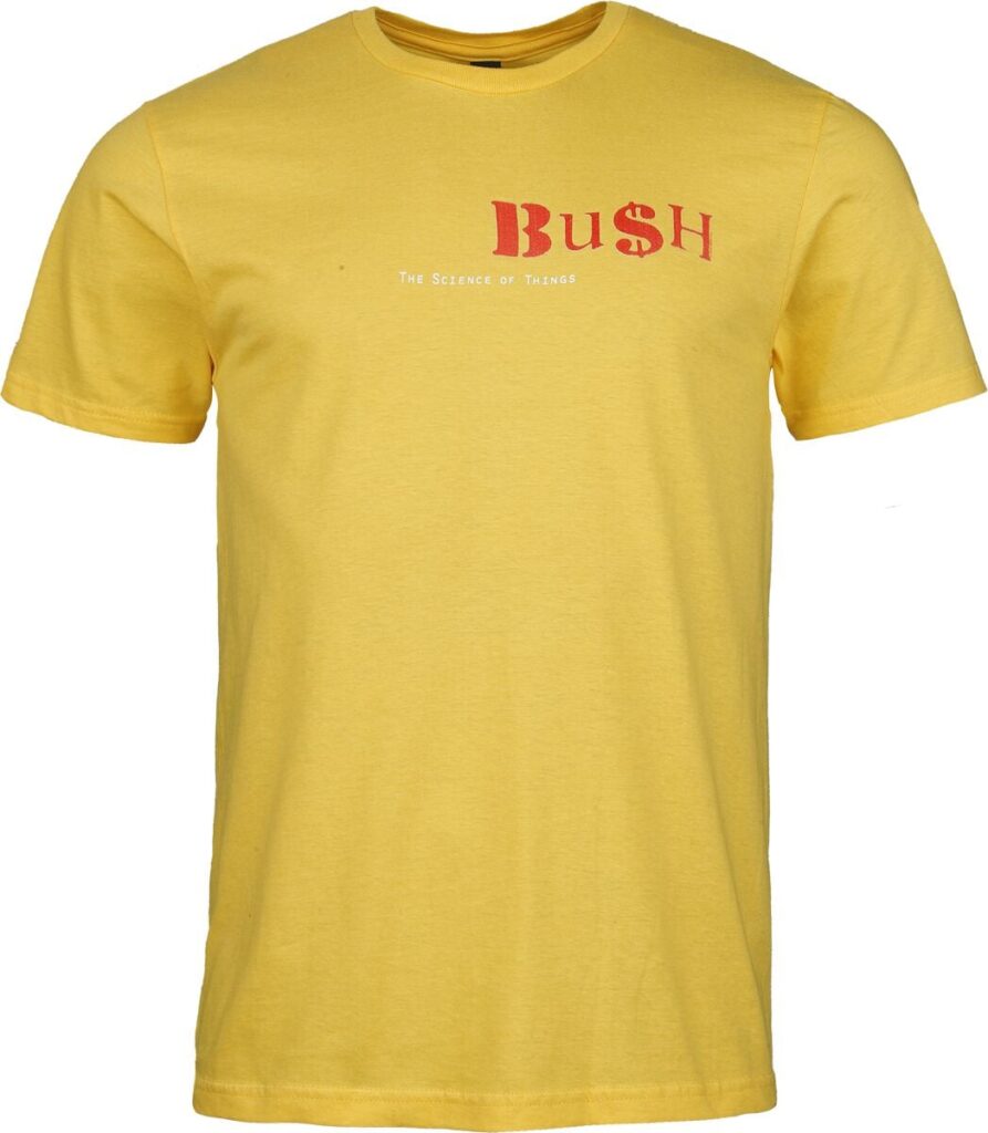 Bush Dollar Logo T-shirt yellow