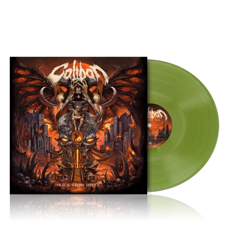 Caliban Back From Hell LP multicolor