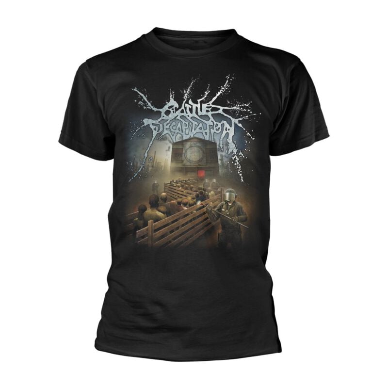 Cattle Decapitation The Harvest Floor T-shirt black