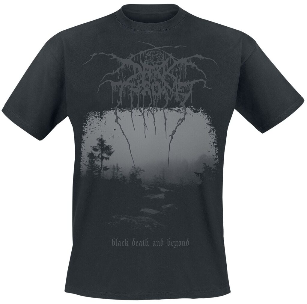 Darkthrone Black death and beyond T-shirt black