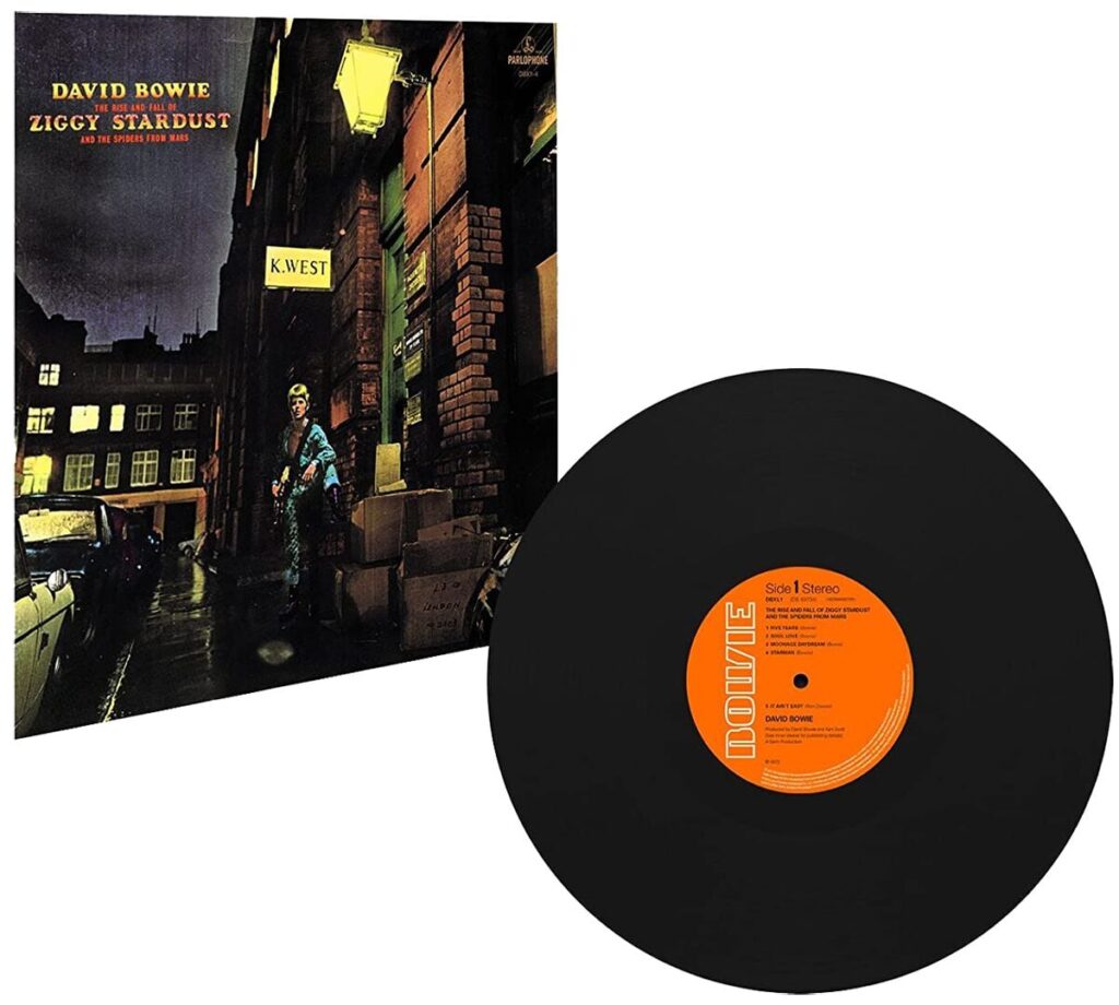 David Bowie The rise and fall of Ziggy Stardust and the spiders from Mars LP multicolor