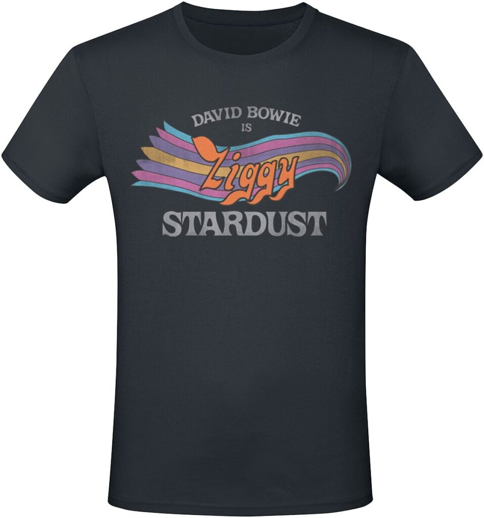 David Bowie Ziggy Stardust T-shirt black