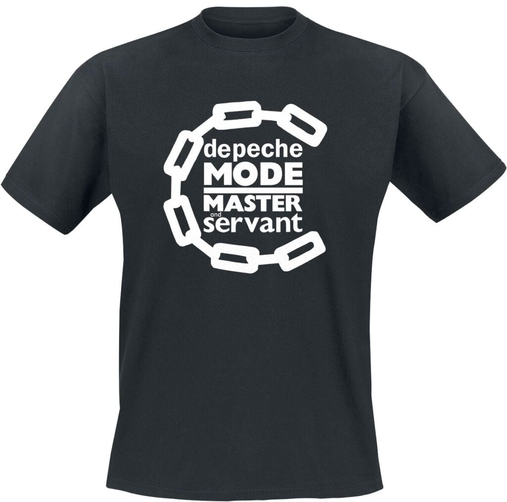 Depeche Mode Master And Servant T-shirt black