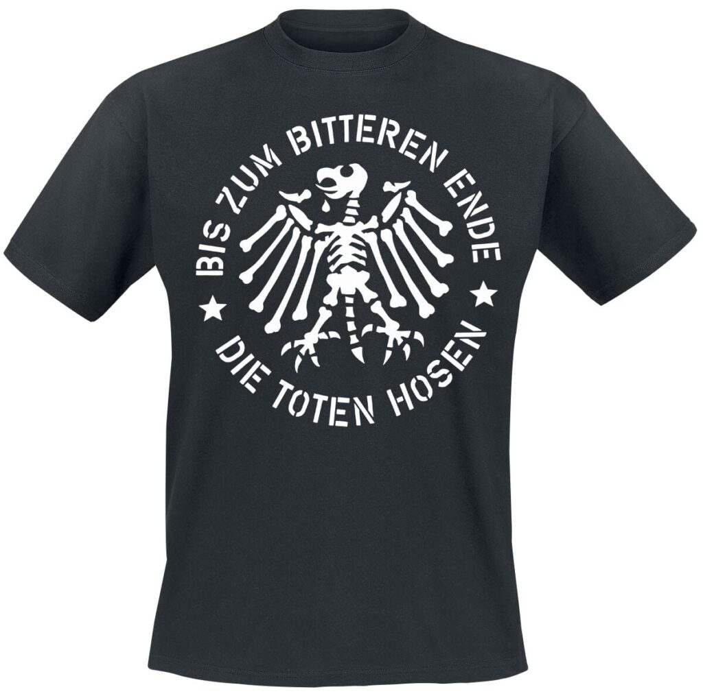 Die Toten Hosen Bis zum bitteren Ende T-shirt black