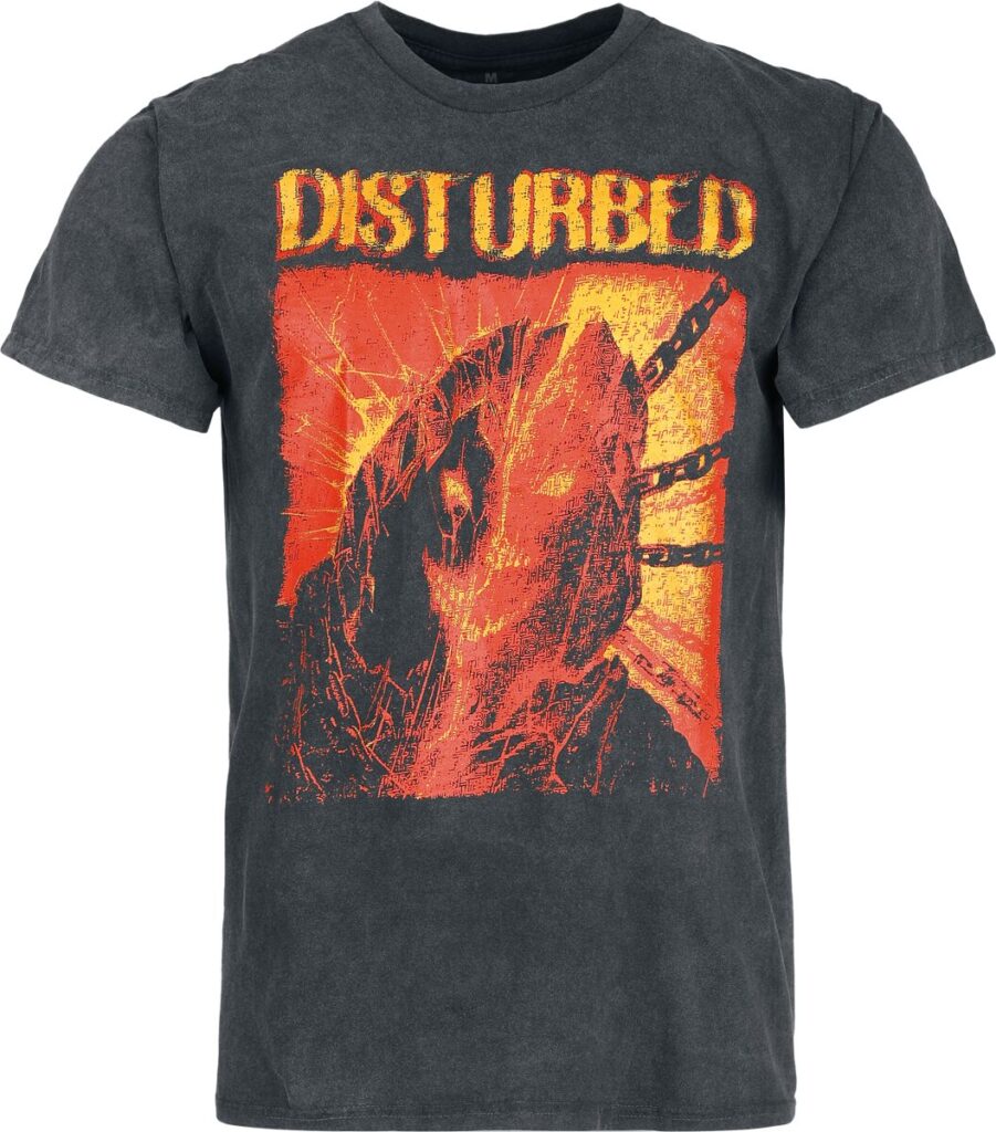 Disturbed '23 Tracklist T-shirt black