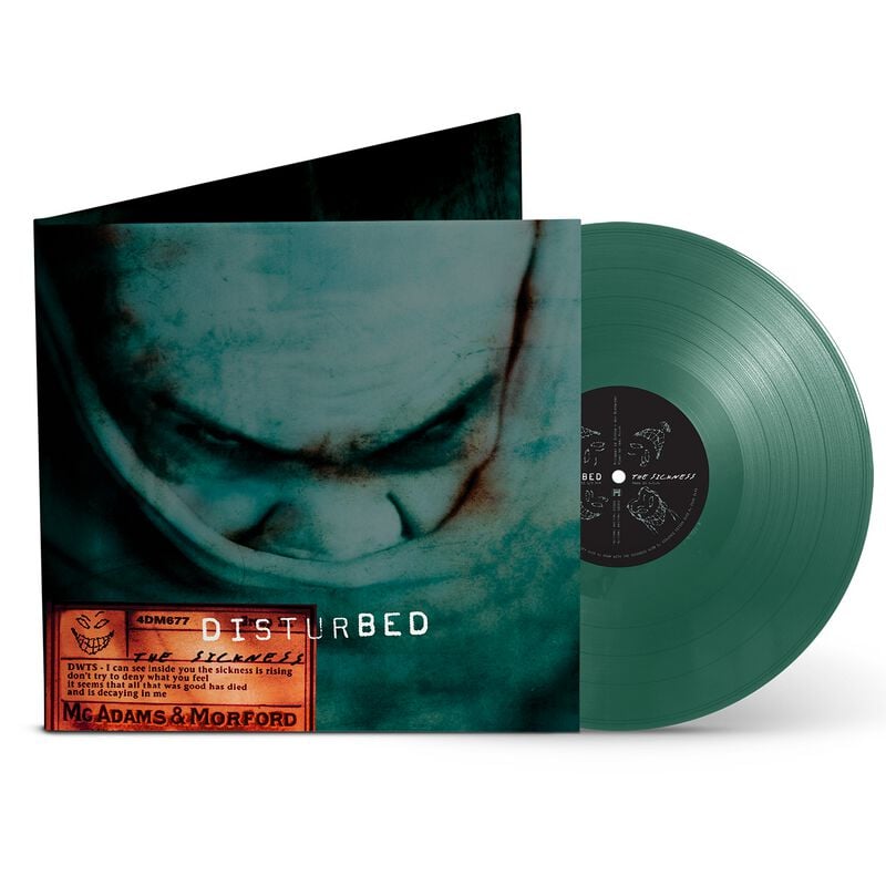 Disturbed The Sickness (25th Anniversary) LP multicolor