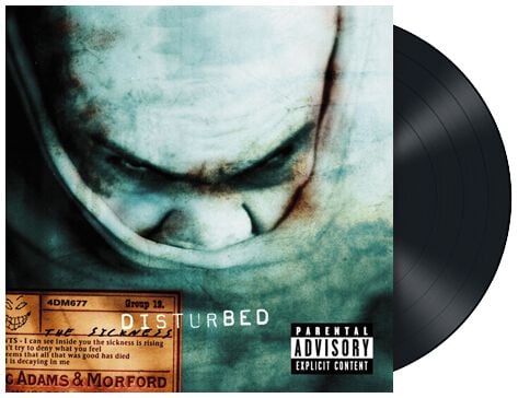 Disturbed The sickness LP multicolor