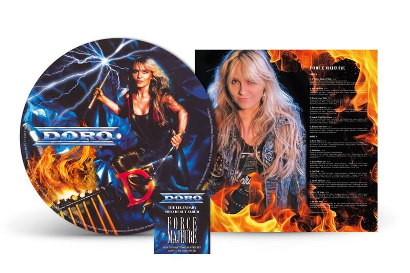 Doro Force majeure LP multicolor
