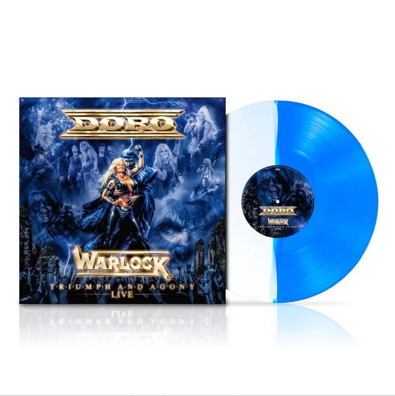 Doro Warlock - Triumph and agony live LP multicolor